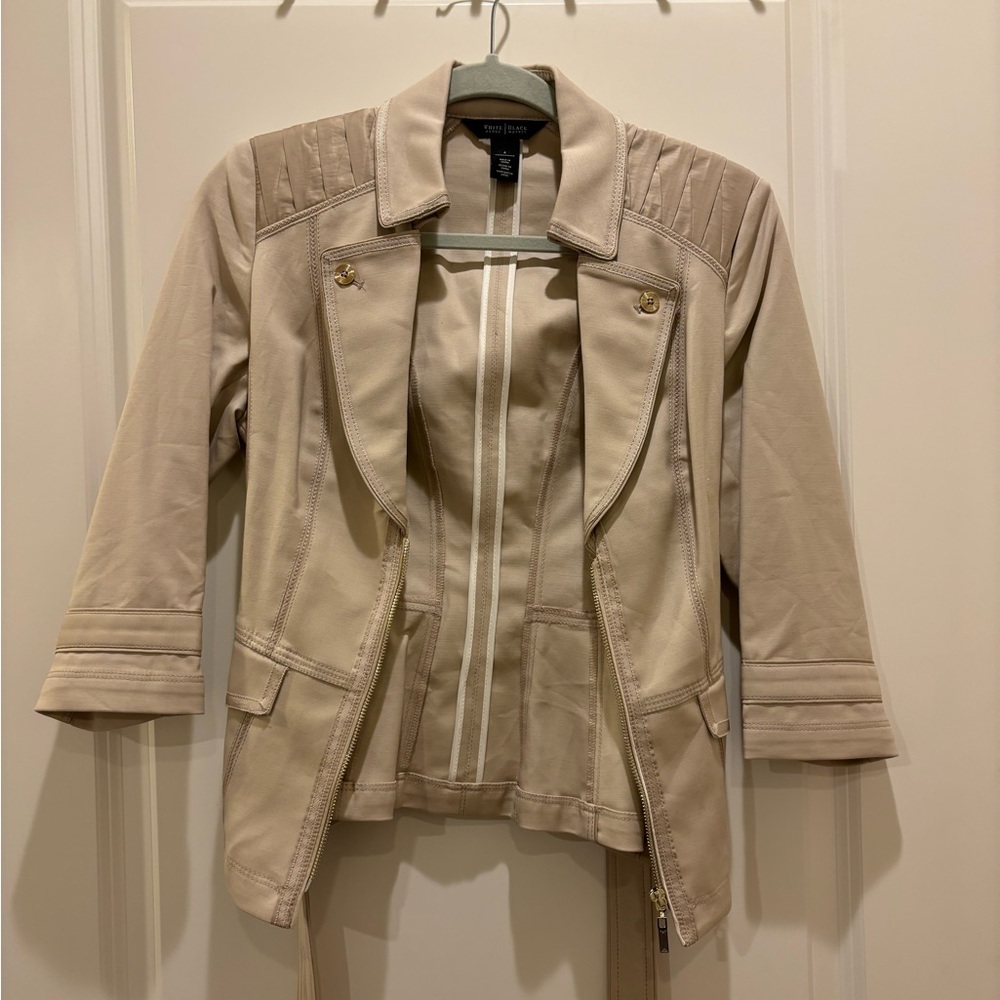 White House Black Market Motorbike Inspired Jacket Blazer